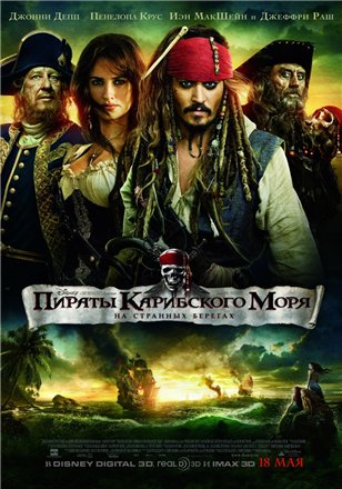 Пираты Карибского Моря 4 На странных берегах 2011
